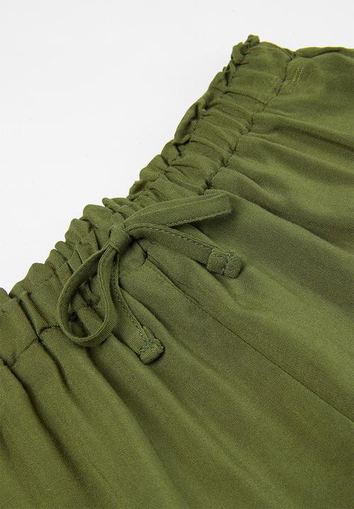 Superbalist Kids - Elasticated shorts - olive
