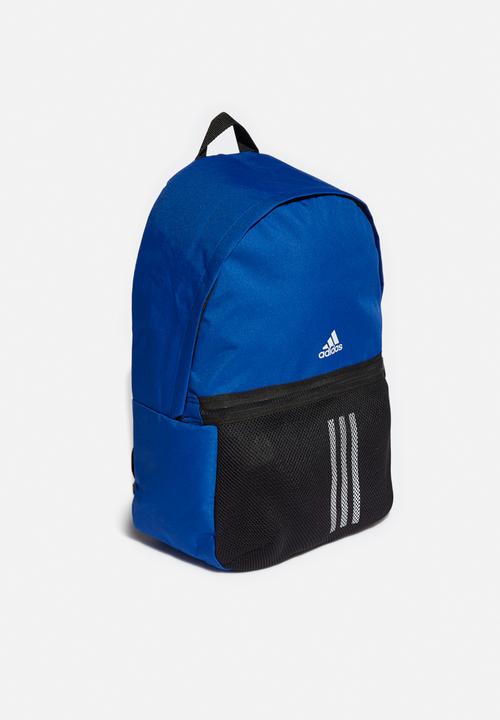 adidas Performance - Classic backpack 3 stripes  - blue 