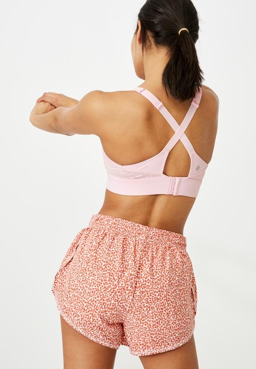 Cotton On - Workout training crop - rose water