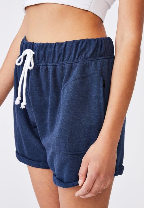 Cotton On - Summer fleece short - midnight marle