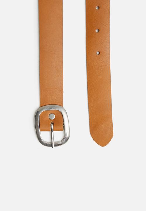 Superbalist - Chelsea leather belt - tan
