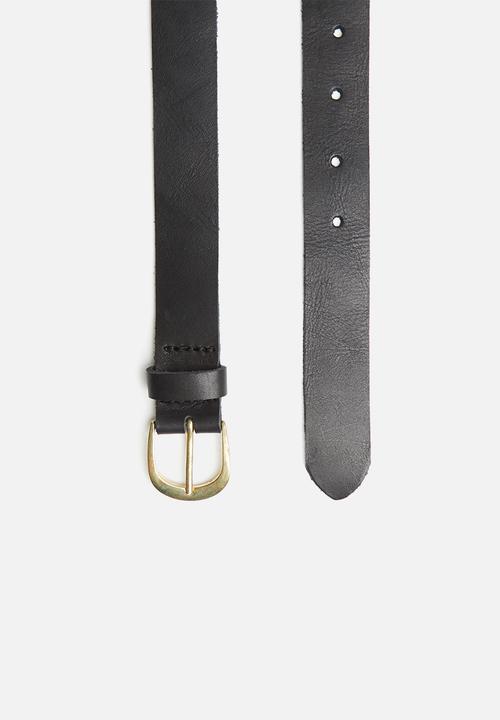 Superbalist - Sommer leather waist belt - black