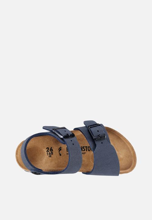 Birkenstock - New York birko-flor nubuck - navy