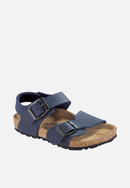 Birkenstock - New York birko-flor nubuck - navy