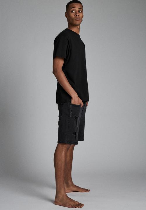 Cotton On - Straight short - black
