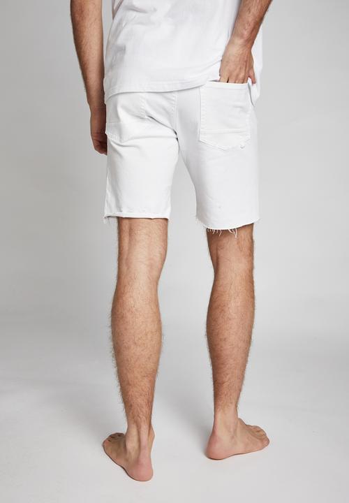 Cotton On - Straight short - white