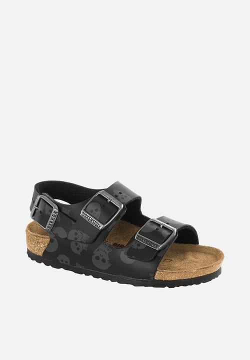 Birkenstock - Milano kids mystic skulls - black