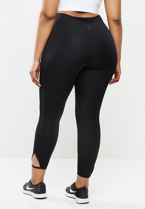 Nike - Yoga core cln cutout 7/8 tight - black