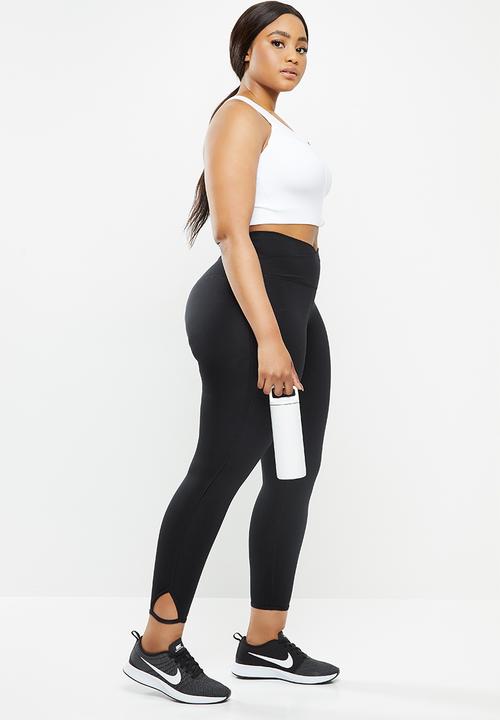 Nike - Yoga core cln cutout 7/8 tight - black