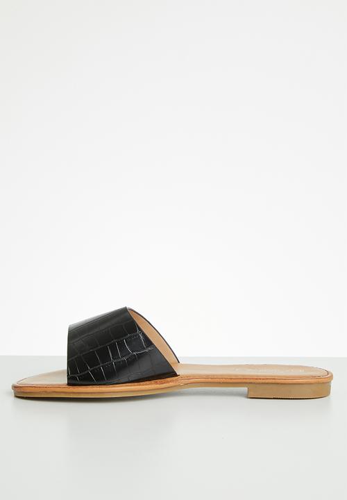 Miss Black - Lowri slide - black