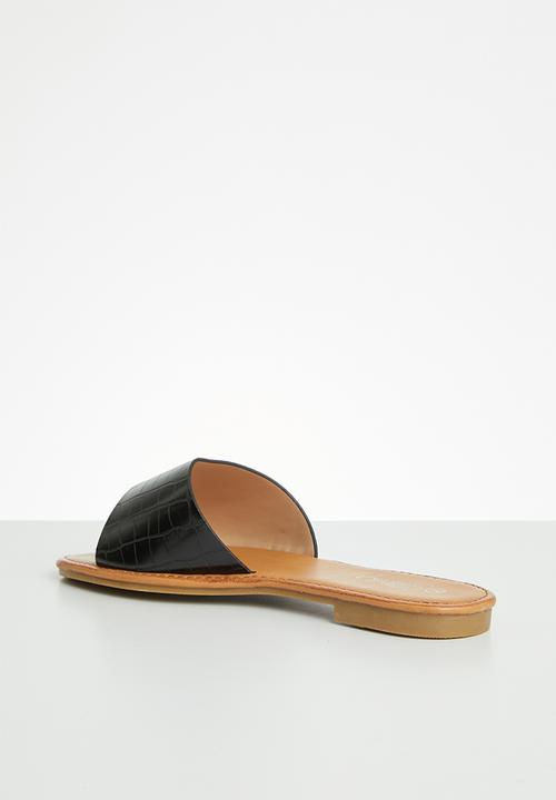 Miss Black - Lowri slide - black
