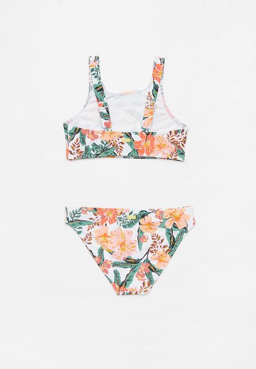 Roxy - Love is big crop top set - multi 