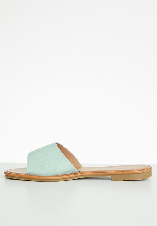 Miss Black - Lowri slide - blue