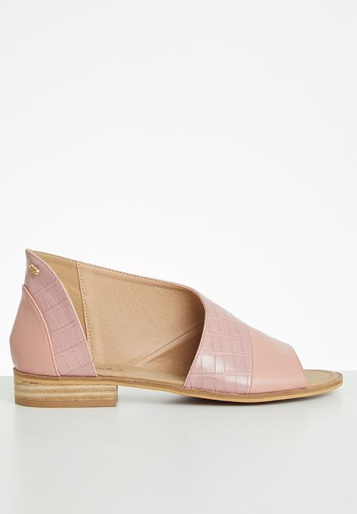 Miss Black - Micah 4 peep-toe - pink