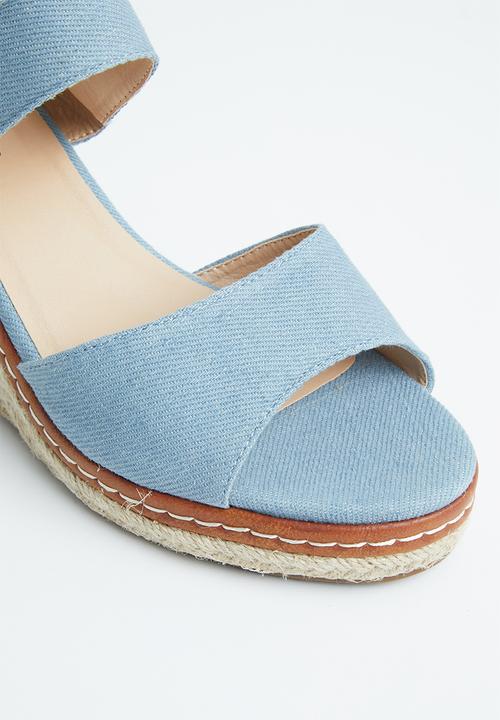 Miss Black - Himara wedge - blue 