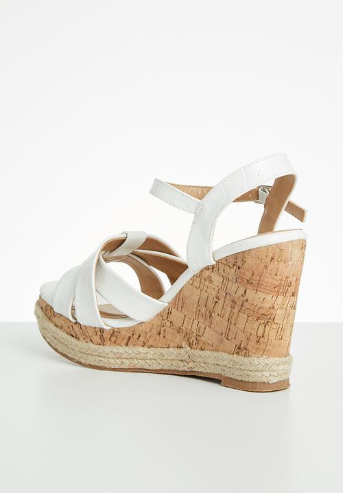Miss Black - Herza wedge - white