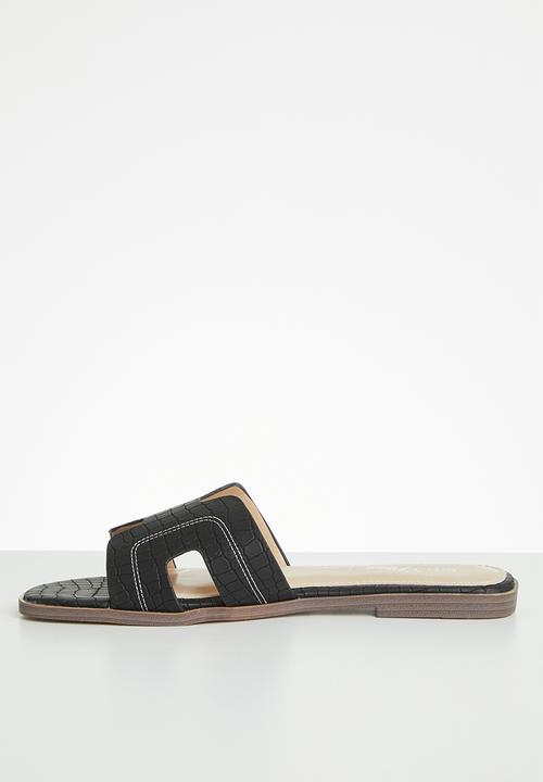 Miss Black - Discopia slide - black
