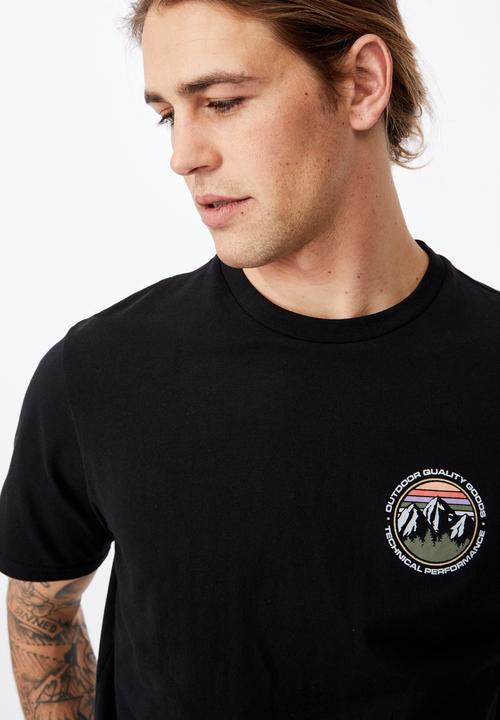 Cotton On - Tbar souvenir T-shirt - black