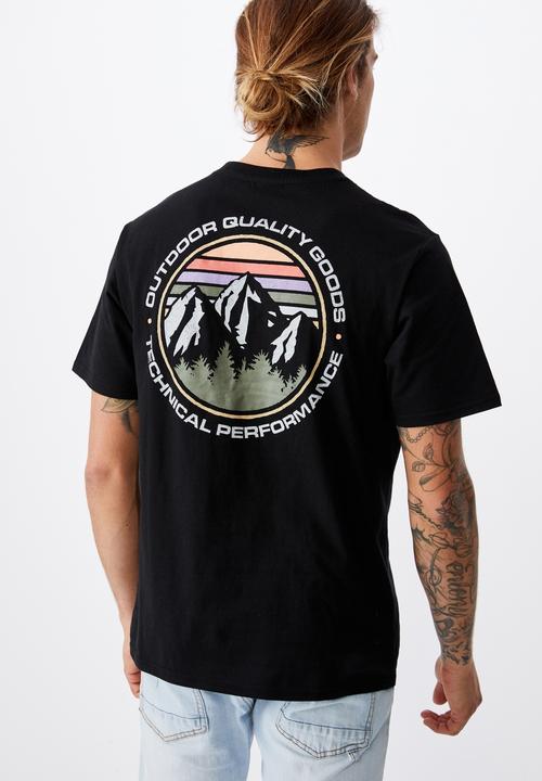Cotton On - Tbar souvenir T-shirt - black