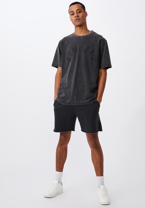 Cotton On - Bondi tee - washed black
