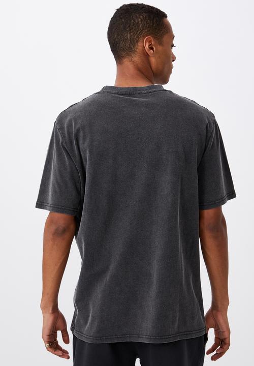 Cotton On - Bondi tee - washed black