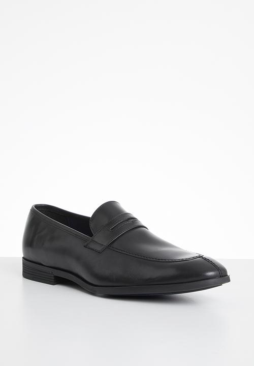 John Drake - Penny slip-on - black