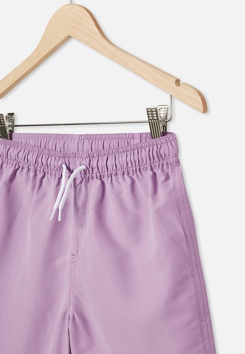 Free by Cotton On - Boys bailey boardshort - purple