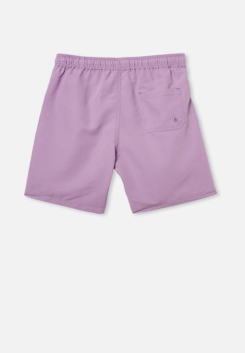 Free by Cotton On - Boys bailey boardshort - purple