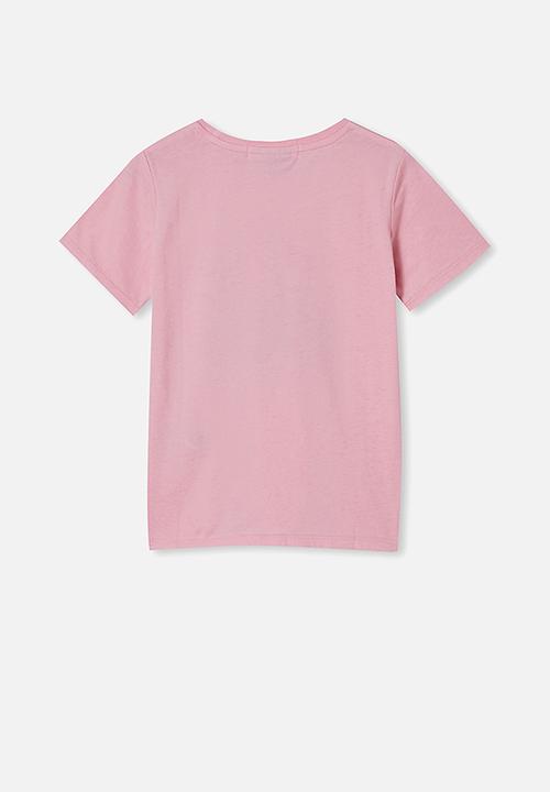 Cotton On - License short sleeve tee - pink