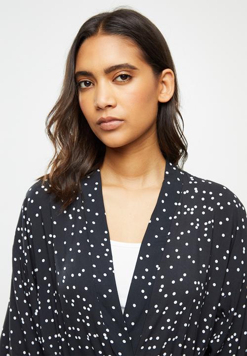 Superbalist - Short robe - black 