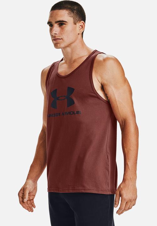 Under Armour - UA sportstyle logo tank - red