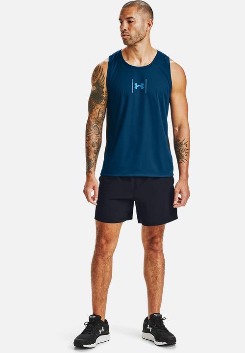 Under Armour - UA speed stride shock singlet - blue