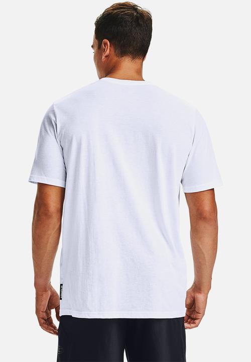 Under Armour - Curry freehand Eddy short sleeve tee - white