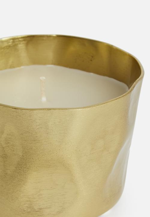 Sixth Floor - Flim candle - gold