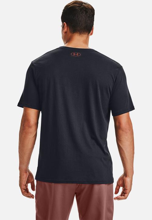 Under Armour - Ua multicolor collegiate short sleeve tee - black