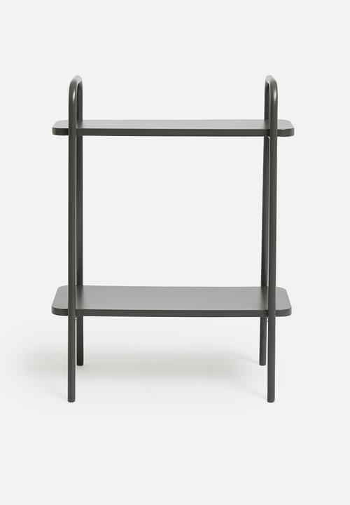 H&S - Rectangular plant rack - dark grey