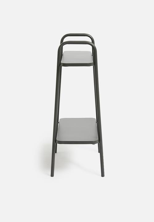 H&S - Rectangular plant rack - dark grey