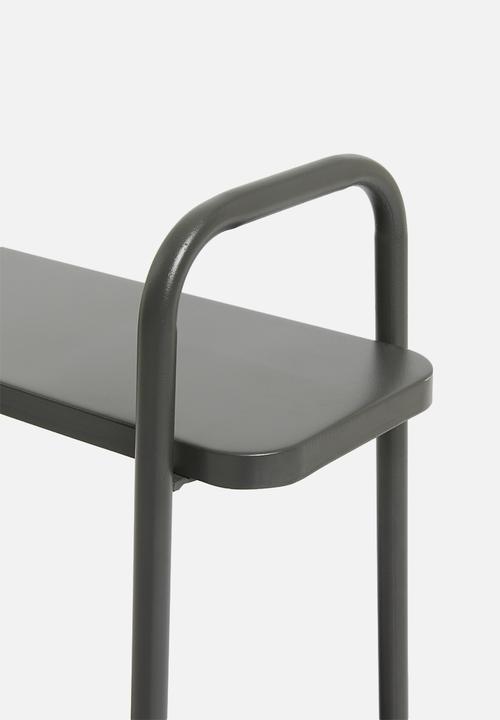 H&S - Rectangular plant rack - dark grey