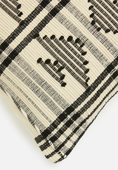 Sixth Floor - Nila cushion cover - black & white