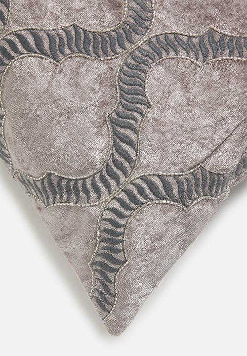 Sixth Floor - Lux cushion cover - grey