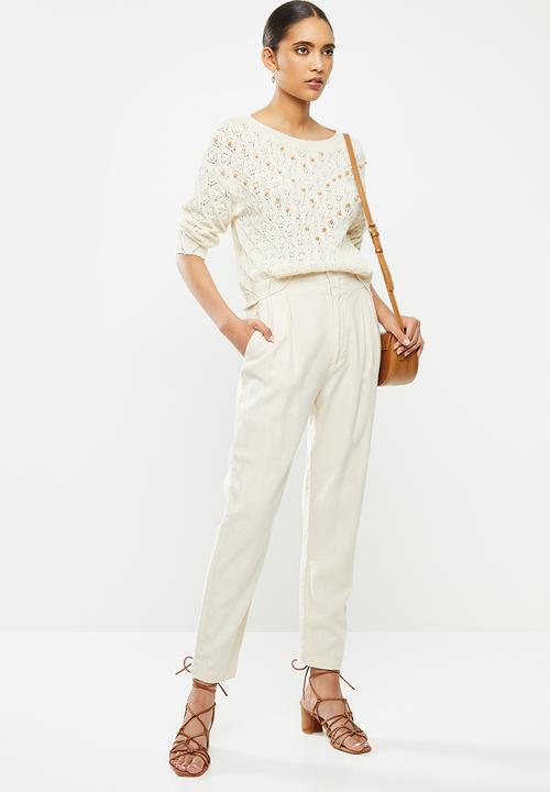 MANGO - Blouse balun - neutral
