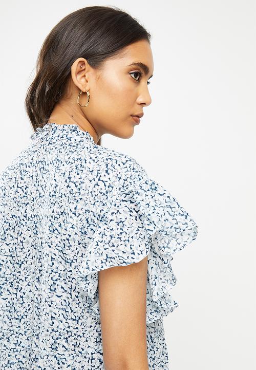 MANGO - Dress cecilia - blue 