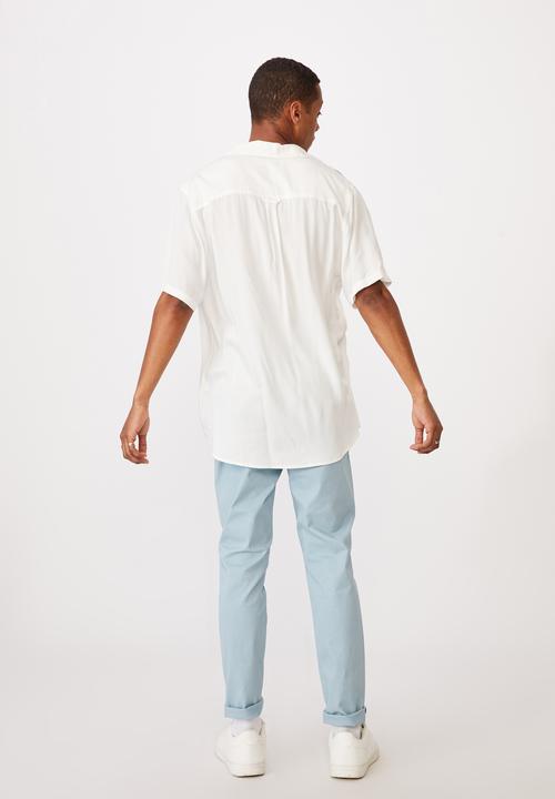 Cotton On - Skinny stretch chino - ice blue