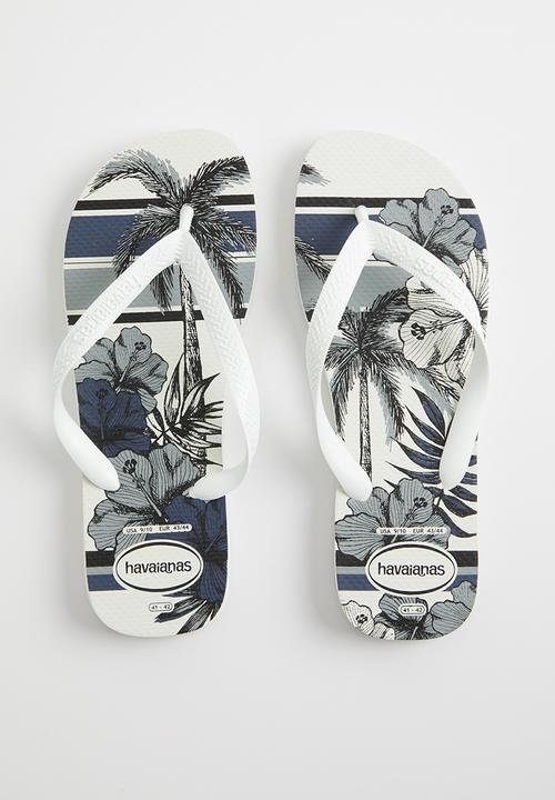 Havaianas - Aloha - white & black