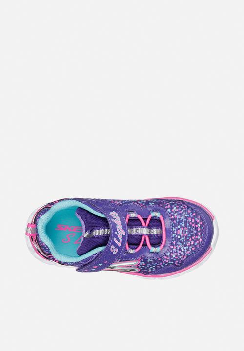 Skechers - Galaxy lights - purple mint