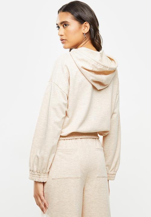 Me&B - Zip-through track top - beige 