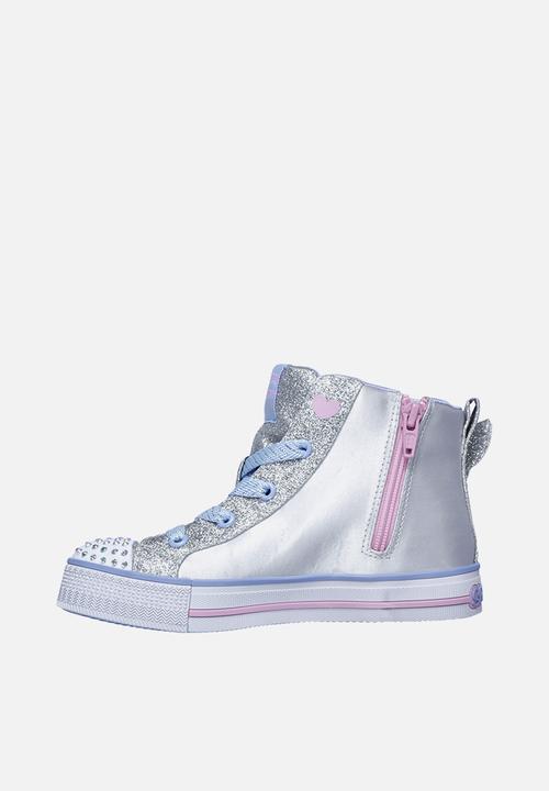 Skechers - Girls twinkle lite sneaker - silver