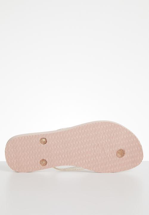 Havaianas - Slim logo metallic - pink