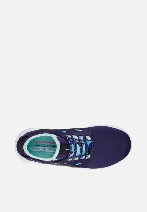 Skechers - Street squad - navy aqua