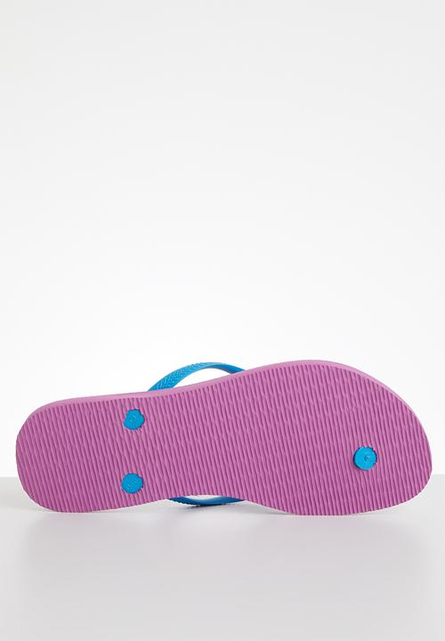 Havaianas - Slim logo pop-up - pink & blue